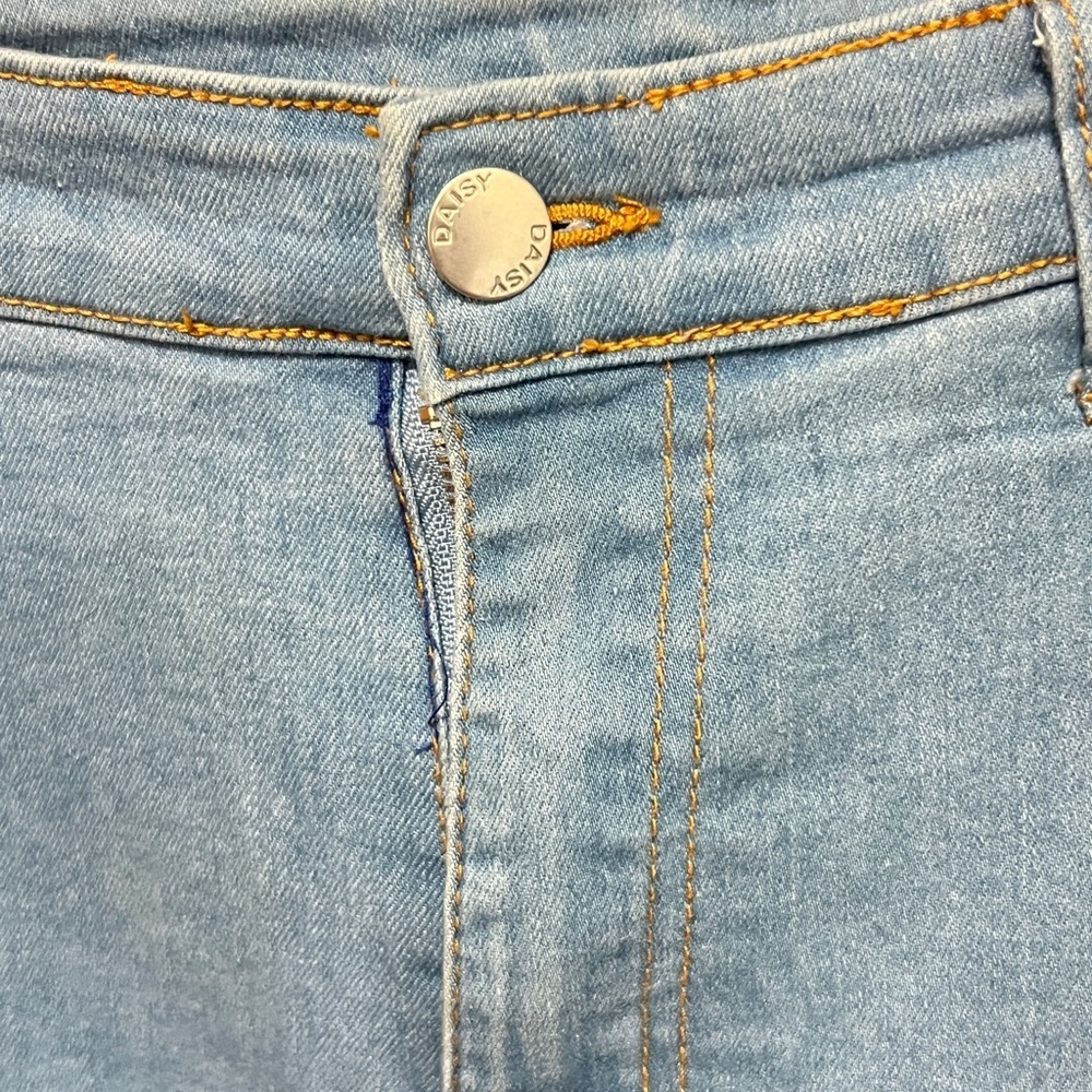 Daisy Blue Flare Wide Leg Jeans - Picture 8 of 9